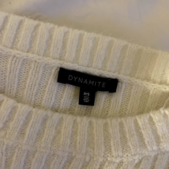 Cream Knit Sweater - Picture 6 of 6